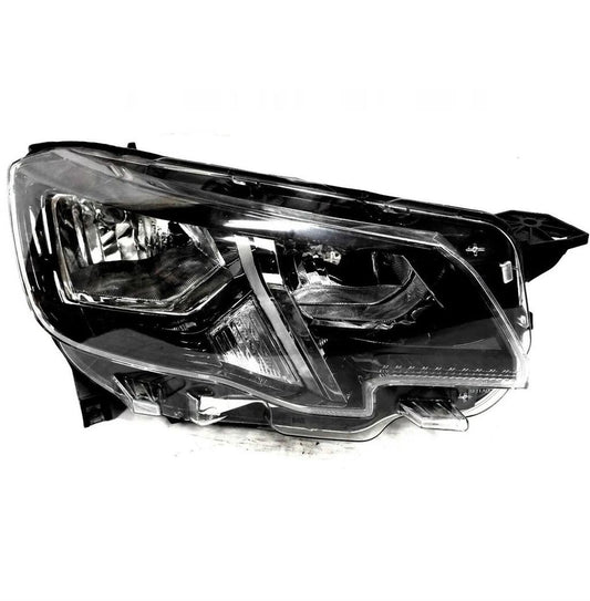 PEUGEOT PARTNER RIFTER 2018 – 2024 FRONT HALOGEN HEADLIGHT DRIVER SIDE RIGHT