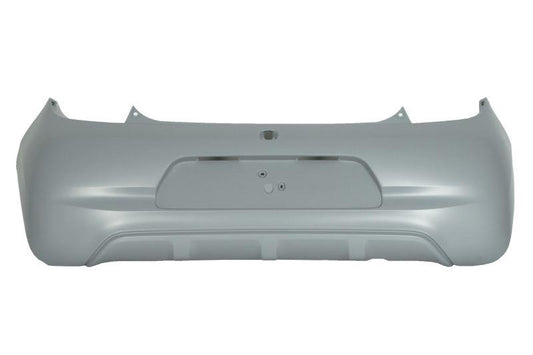 PEUGEOT 108 2014 - 2022 REAR BUMPER PRIMED INSURACE APPROVED NO PARKING SENSORS