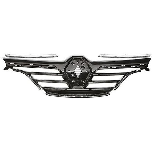 RENAULT MEGANE 2016 - 2021 GRILLE MAIN RADIATOR WITH CHROME NO BADGE