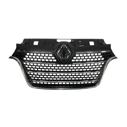 RENAULT MASTER 2019 - 2024 GRILLE FRONT MAIN CENTER UPPER RADIATOR WITH CHROME