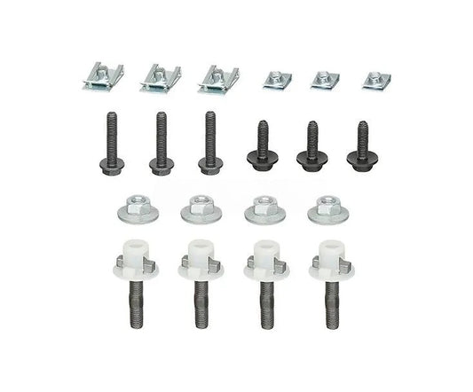 NISSAN NV400 2011 - 2020 ENGINE UNDERTRAY UNDER COVER SHILED MOUNT CLIPS KIT