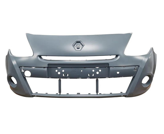 RENAULT CLIO 2009 - 2012 FRONT BUMPER 15" WHEELS ONLY PRIMED NO PDC OR WASH BUMP