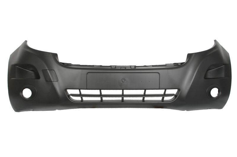 RENAULT MASTER 2010 -2014 FRONT BUMPER NO SENSORS OR WASHER JET HOLES BLACK
