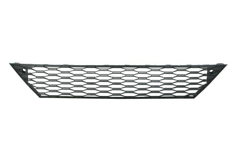 SEAT LEON 2013 - 2017 FRONT BUMPER LOWER CENTRE GRILLE TEXTURED BLACK NEW