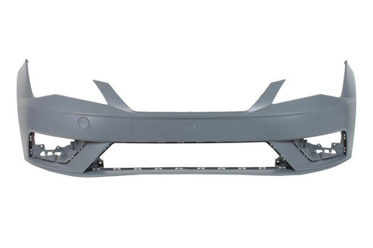 SEAT LEON 2017 - 2021 FRONT BUMPER NO PARKING SENSOR HOLES NOT FR MODEL
