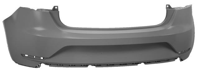 SEAT IBIZA 2012 – 2017 REAR BUMPER PRIMED 5 DOOR NOT FR MODEL NO PARKING SENSOR