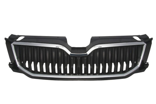 SKODA OCTAVIA 2013 - 2017 MAIN GRILLE WITH CHROME TRIM FRAME 5E0853651