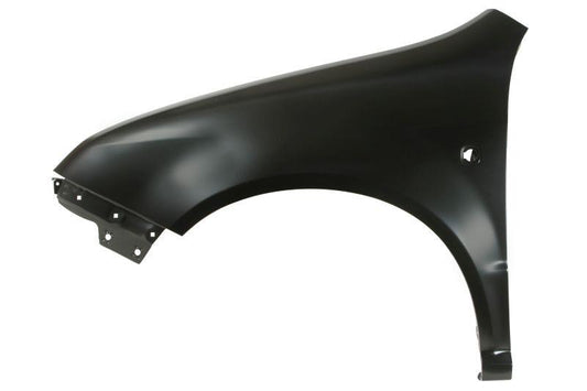 SKODA FABIA 2000–2007 FRONT WING PRIMED WITH REPEATER HOLE PASSENGER SIDE LEFT