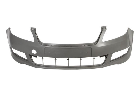 SKODA FABIA 2010 - 2014 FRONT BUMPER NO SENSOR OR WASHER HOLES OEM QAUILTY