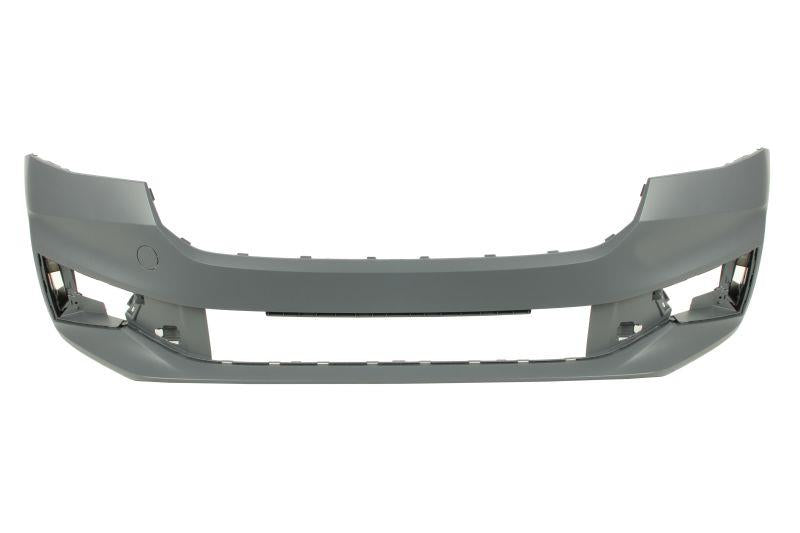 SKODA FABIA 2022 ON FRONT BUMPER NO PARKING SENSOR OR WASHER HOLES 6VA807217G
