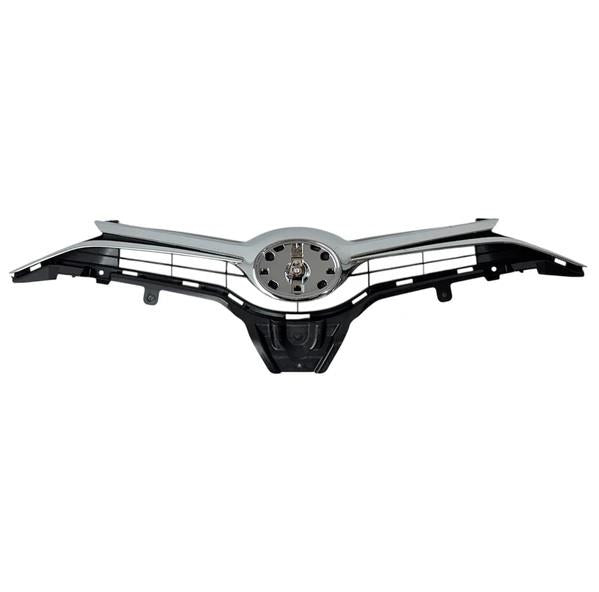 TOYOTA AURIS 2015 - 2018 FRONT UPPER RADIATOR GRILLE COMPLETE WITH CHROME TRIMS