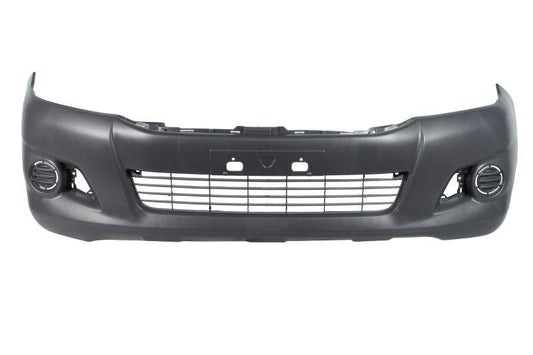 TOYOTA HILUX 2011 – 2015 FRONT BUMPER WITH FALRE HOLES NEW 521190K981