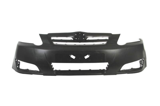 TOYOTA COROLLA 2004 - 2007 FRONT BUMPER NOT PRIMED BRAND NEW BLACK PLASTIC