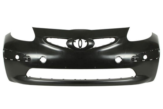 TOYOTA AYGO 2005 - 2009 FRONT BUMPER BLACK NOT PRIMED NO PDC HOLES OEM QUALITY