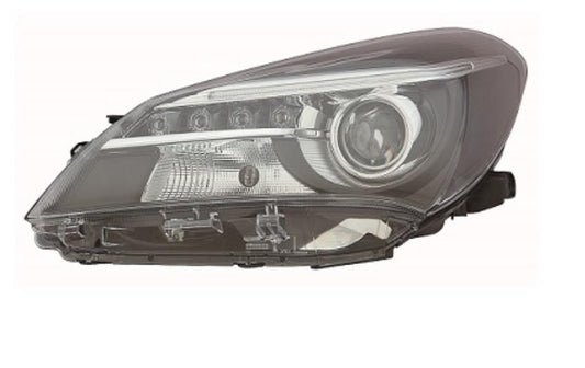 TOYOTA YARIS 2014 - 2018 HEADLIGHT HEADLAMP LEFT PASSENGER SIDE WITH LED DRL NEW