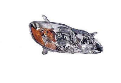 TOYOTA COROLLA 2004 - 2007 HEADLIGHT LAMP RIGHT DRIVER SIDE OFFSIDE O/S NEW