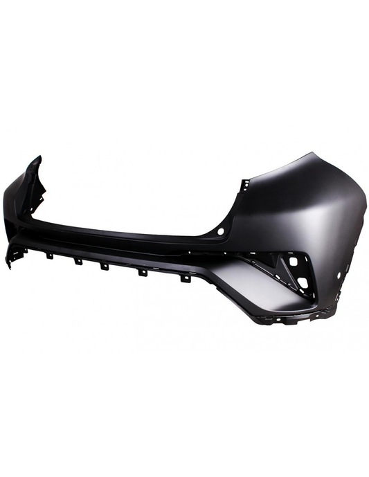 TOYOTA C-HR 2016–2019 REAR BUMPER UPPER SECTION WITH PARKING SENSOR NOT PRIMED