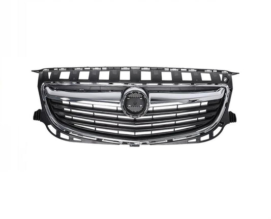 VAUXHALL INSIGNIA 2013 - 2017 FRONT BUMPER UPPER GRILLE WITH CHROME NO BADGE