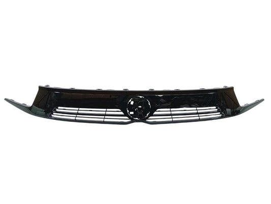 VAUXHALL CORSA 2023 ON FRONT BUMPER UPPER TOP GRILLE GLOSS BLACK NEW 9850366080