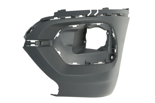 VAUXHALL COMBO 2018 ON FRONT BUMPER CORNER SECTION END CAP PRIMED PASSENGER LEFT
