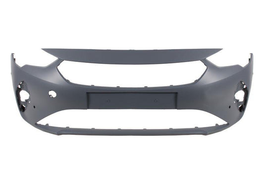 VAUXHALL CORSA 2019 - 2023 FRONT BUMPER PRIMED WITH 4 PDC HOLES NEW 166383581T