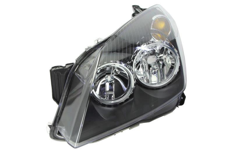 VAUXHALL ASTRA H MK5 04-10 BLACK HEADLIGHT HEADLAMP PASSENGER SIDE LEFT N/S