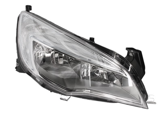 VAUXHALL ASTRA J 2009-2012 CHROME HEADLIGHT HEADLAMP DRIVER SIDE RIGHT O/S