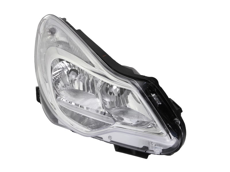 VAUXHALL CORSA D 2011 2012 2013 2014 HEADLIGHT HEADLAMP CHROME DRIVER RIGHT
