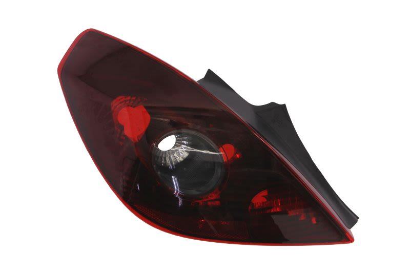 VAUXHALL CORSA D 3 DOOR 2006- 2014 REAR TAIL LIGHT PASSENGER SIDE LEFT SMOKED