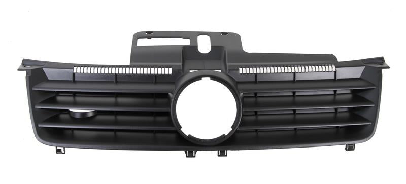 VW POLO 2002 – 2005 FRONT BUMPER RADIATOR GRILLE TEXTURED BLACK NEW