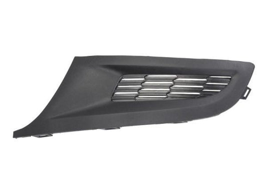 VW POLO 6R 2009 - 2014 FRONT BUMPER GRILLE NO FOG HOLE PASSENGER SIDE LEFT