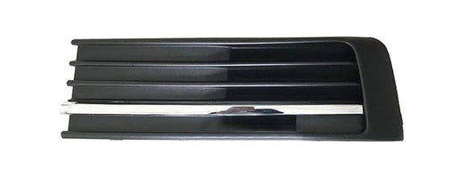 VW TRANSPORTER T6 2015 -2020 FRONT LOWER GRILLE BLACK WITH CHROME PASSENGER LEFT