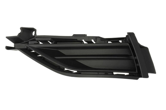 VW GOLF MK7.5 2017 – 2020 FRONT BUMPER FOG GRILLE BLACK PASSENGER SIDE LEFT