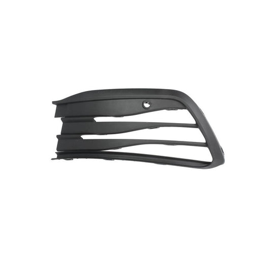 VW GOLF 2020 - 2024 FRONT BUMPER FOG GRILLE WITH PDC HOLES PASSENGER SIDE LEFT