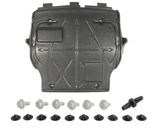 VW TRANSPORTER T5.1 UNDERTRAY UNDER ENGINE COVER WITH CLIPS BLOTS FIXING