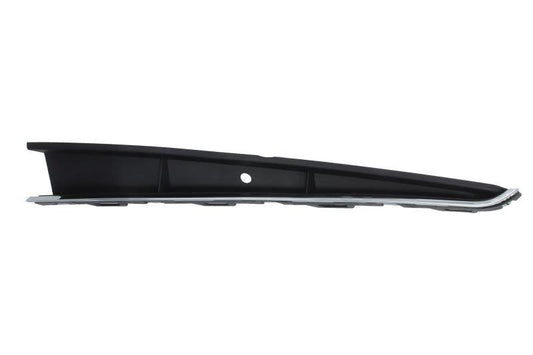 VW POLO 2018 - 2021 FRONT BUMPER LOWER MOULDING GRILLE WITH CHROME TRIM LEFT N/S