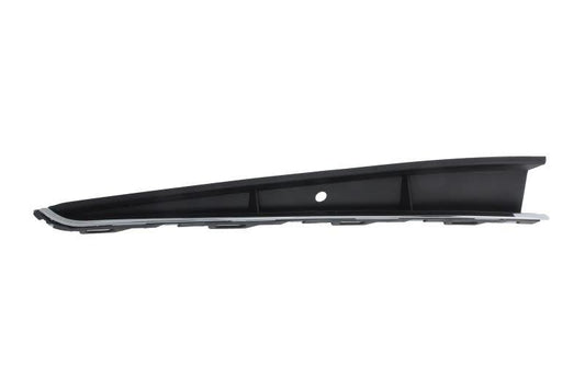 VW POLO 2018 -2021 FRONT BUMPER LOWER MOULDING GRILLE WITH CHROME TRIM RIGHT O/S