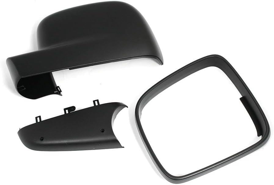 VW TRANSPORTER T5.1 2010-2015 DOOR MIRROR COVER TRIM FRAME 3 PIECE SET RIGHT