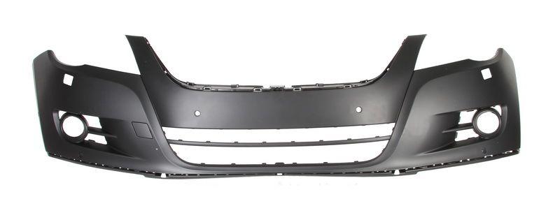 VOLKSWAGEN TIGUAN 2008 - 2011 FRONT BUMPER WITH PDC AND WASHER HOLES PRIMED