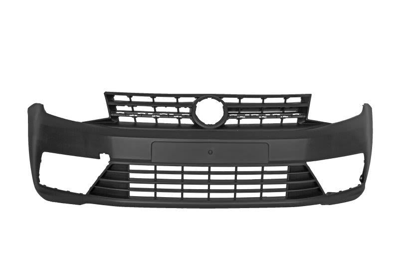 VW CADDY 2015 - 2021 FRONT BUMPER BLACK TEXTURED INSURANCE SPEC 2K5807217J9B9