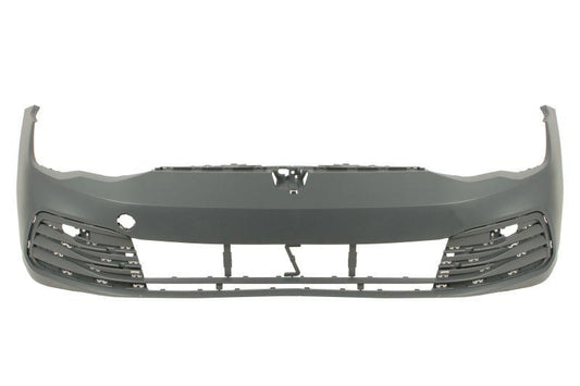 VW GOLF 2020 ON MK8 FRONT BUMPER PRIMED NO PARKING SENSOR OR WASHER LIFE MODEL
