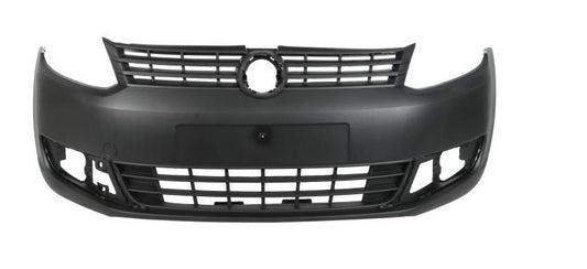 VW CADDY 2011 - 2015 FRONT BUMPER BLACK TEXTURE NO PARKING SENSORS NEW APPROVED