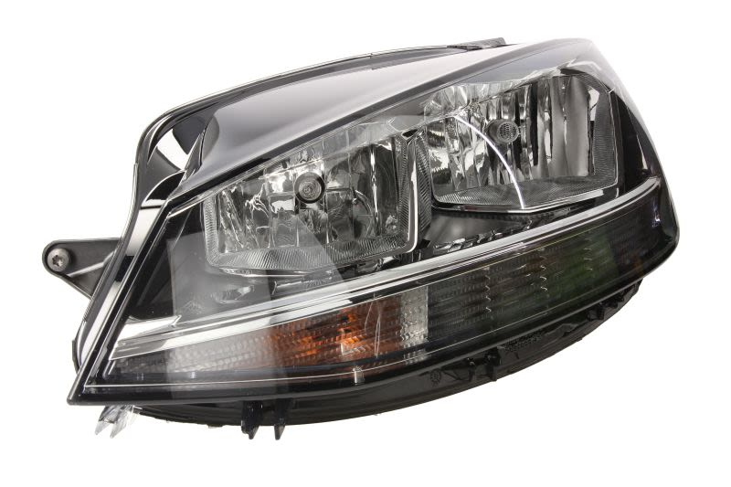 VW GOLF MK 7.5 2017 - 2019 HEADLIGHT LEFT PASSENGERS LED DRL HALOGEN LAMP HELLA
