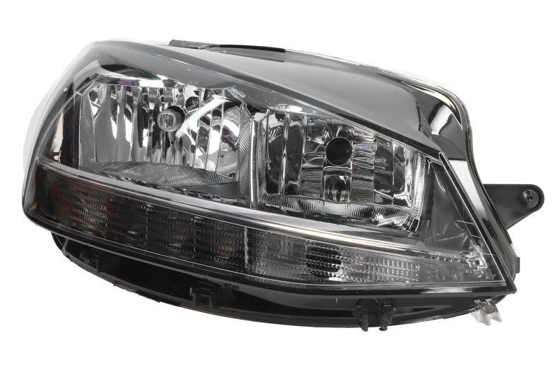 VW GOLF MK 7.5 2017 - 2019 HEADLIGHT RIGHT DRIVERS LED DRL HALOGEN LAMP FRONT