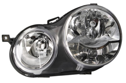 VW POLO 9n 2002 - 2005 HEADLIGHT HEADLAMP PASSENGER SIDE LEFT NEARSIDE N/S