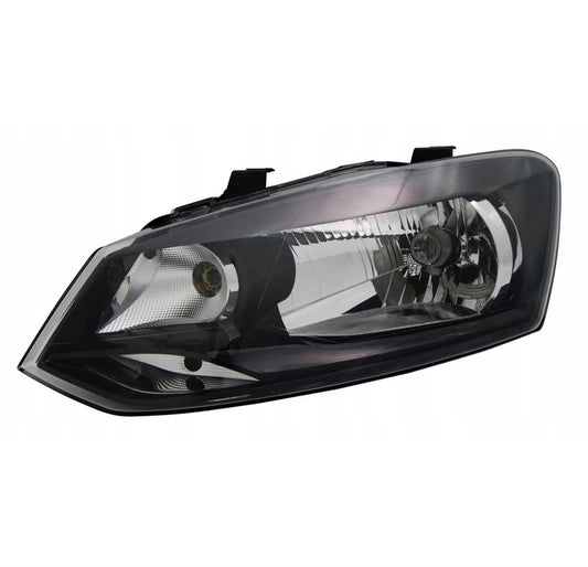 VW POLO 2010 – 2014 SINGLE HEADLIGHT HALOGEN PASSENGERS SIDE NEW 6R2941015E