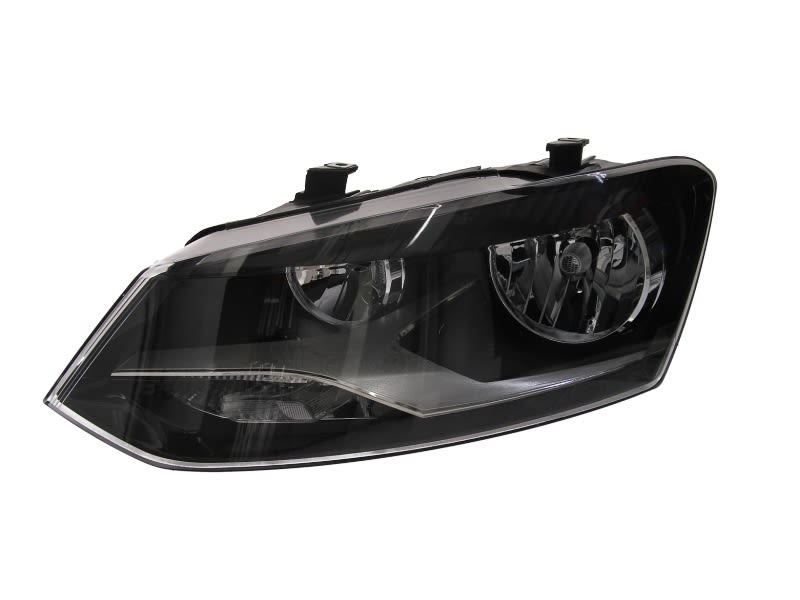 VOLKSWAGEN POLO 2009 ON HEADLIGHT HEADLAMP TWIN TYPE LH LEFT N/S PASSENGER SIDE