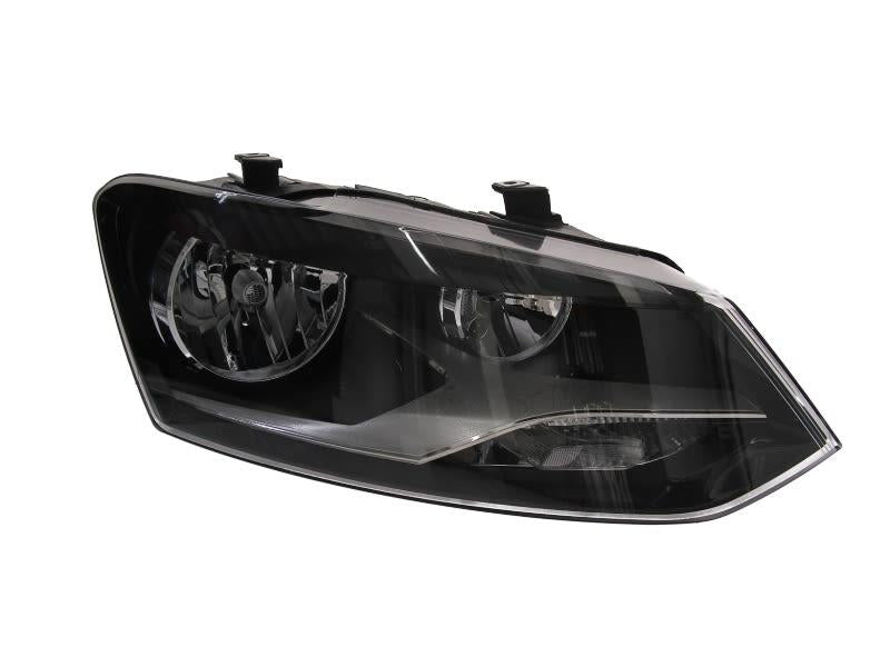 VOLKSWAGEN POLO 2009 ON HEADLIGHT HEADLAMP TWIN TYPE RH RIGHT O/S DRIVER SIDE
