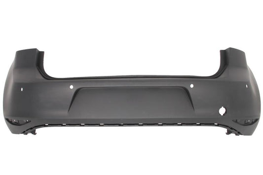 VW GOLF MK7 2013 – 2017 REAR BUMPER PRIMED INSURANCE APPROVED WITH SENSOR HOLE