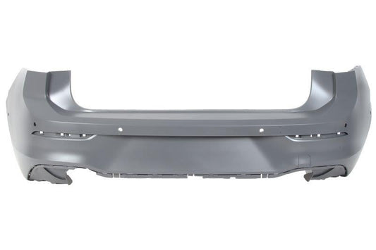VW GOLF MK8 2020 ON REAR BUMPER PRIMED WITH PARKING SENSORS STANDARD MODELS ONLY